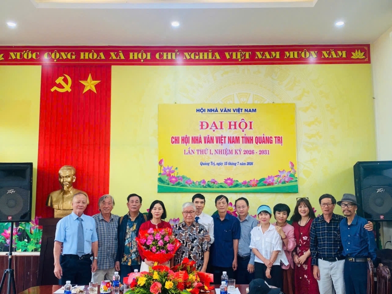 Đại hội Chi hội Nhà văn Việt Nam tỉnh Quảng Trị lần thứ I,  nhiệm kỳ 2026 - 2031